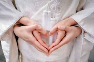 Arch Bridal_後ろ姿&お手元ショット