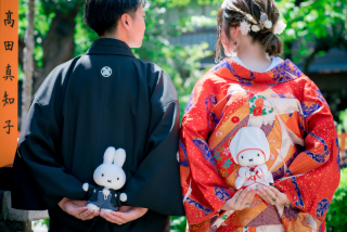 Arch Bridal_後ろ姿&お手元ショット