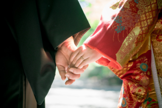 Arch Bridal_後ろ姿&お手元ショット