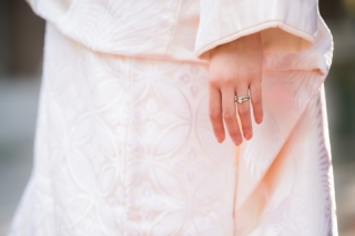 Arch Bridal_後ろ姿&お手元ショット