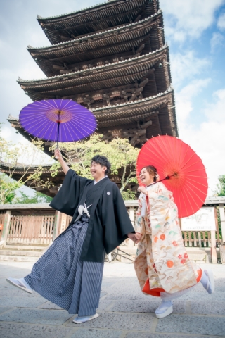 Arch Bridal_八坂の塔周辺