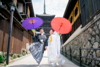 Arch Bridal_八坂の塔周辺