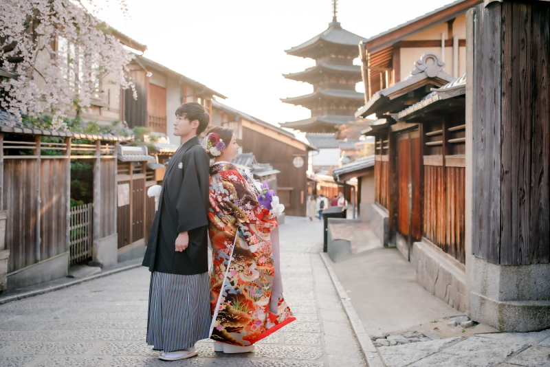 ☆桜シーズン☆和装ロケ撮影【3～5月】【9～12月】衣装2点＋ロケ地1ヵ所＋全データ付きプラン