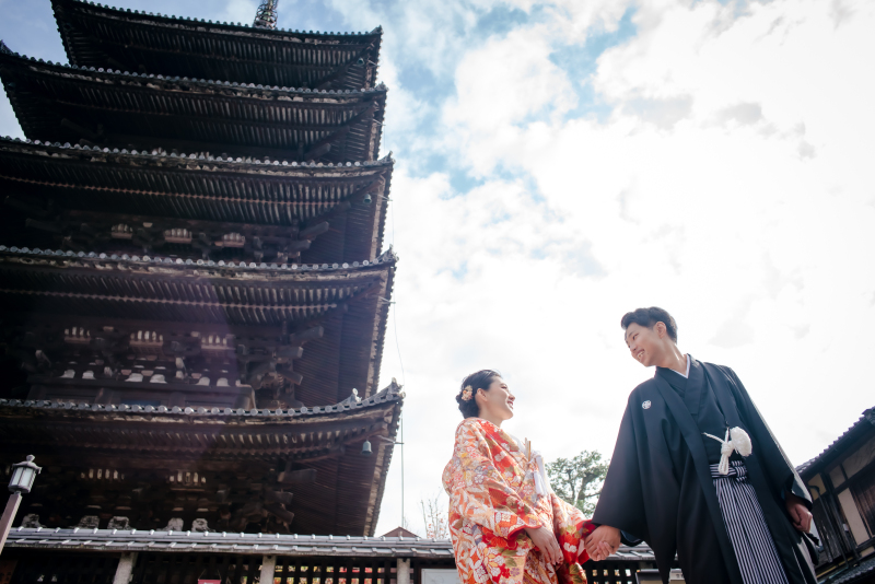 ☆桜シーズン☆和装ロケ撮影【3～5月】【9～12月】衣装1点＋ロケ地2ヵ所＋全データ付きプラン