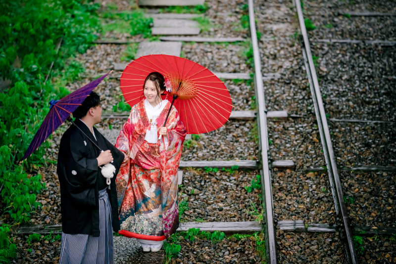 ロケ地【蹴上インクライン】和装ロケ1点＋全データ付きプラン【3～5月】【9～12月】