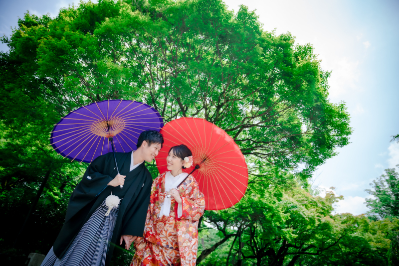ロケ地【円山公園】和装1点+全データ付きプラン【1~2月】【6~8月】