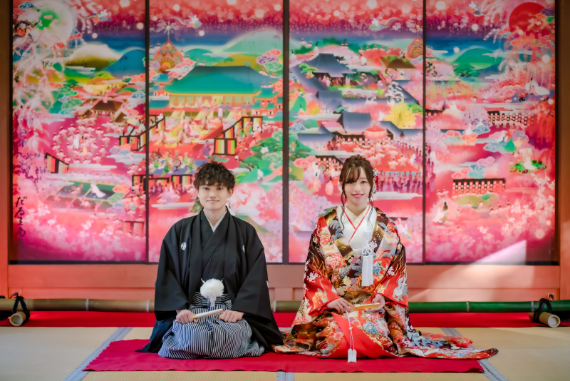 ☆桜シーズン☆和装ロケ撮影【3～5月】【9～12月】衣装1点＋ロケ地2ヵ所＋全データ付きプラン