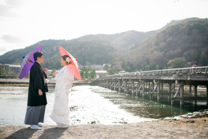 ロケ地【嵐山】和装1点+全データ付きプラン【1~2月】【6~8月】