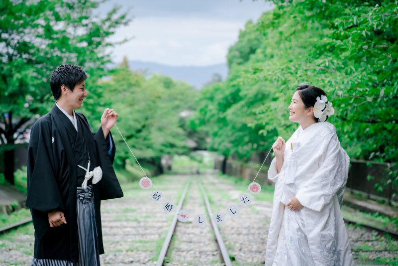 ロケ地【蹴上インクライン】和装ロケ1点＋全データ付きプラン【3～5月】【9～12月】