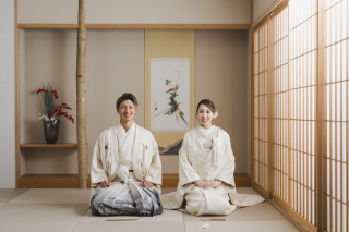 スタジオでゆったり撮影