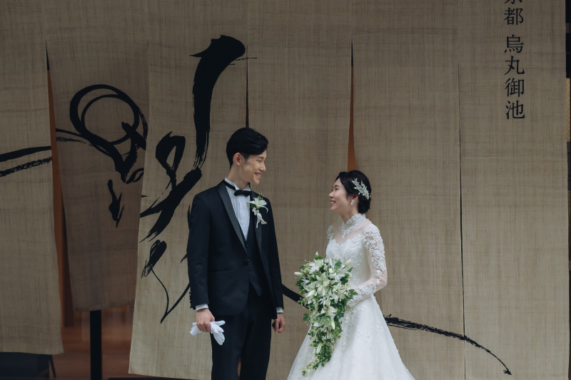 最後は当サロン暖簾前撮影