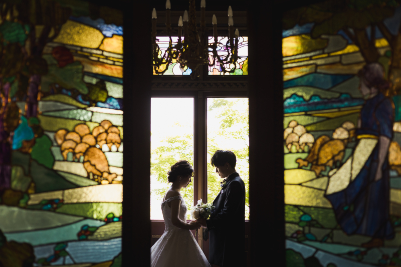 美しいステンドグラス