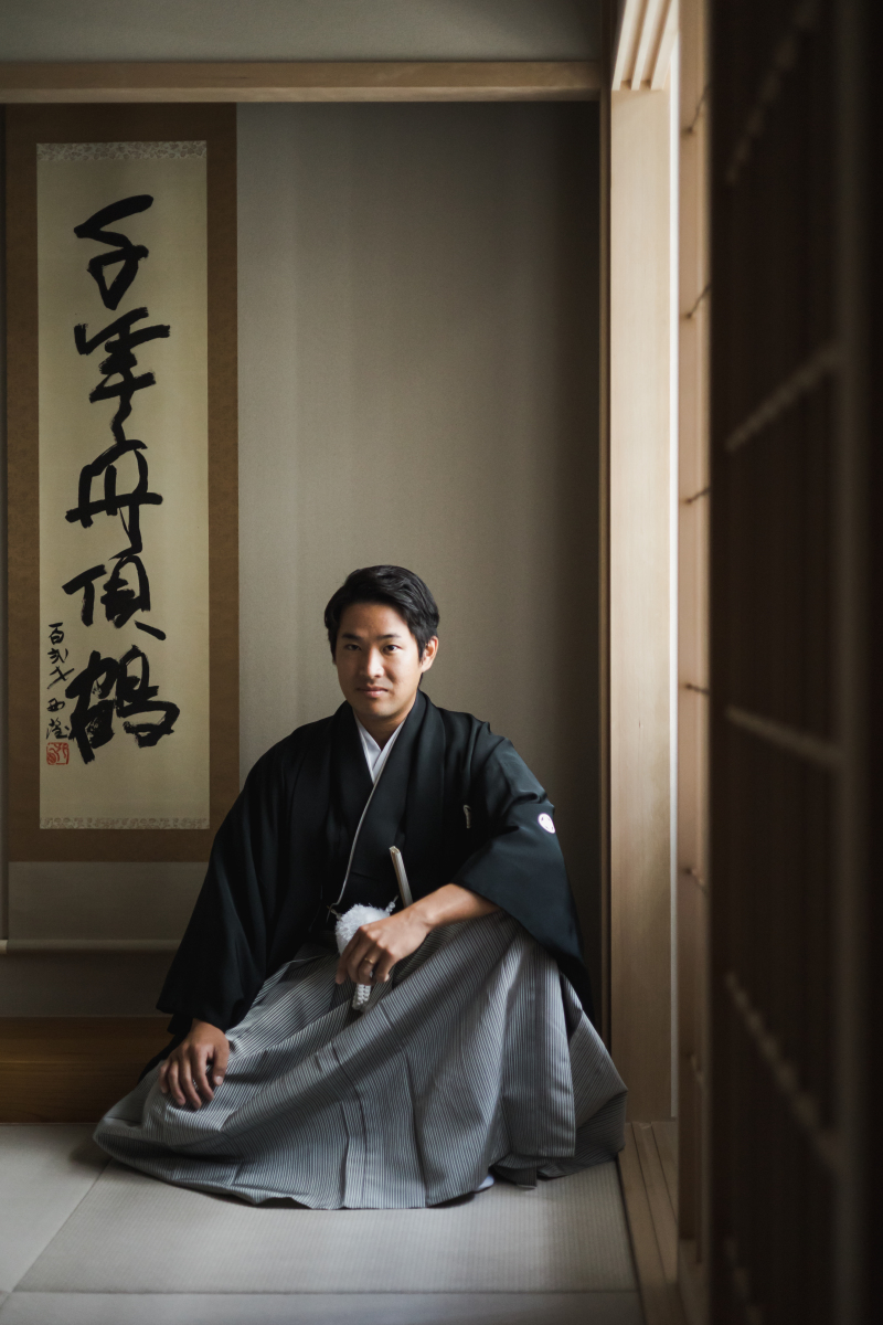 新郎様のソロショット