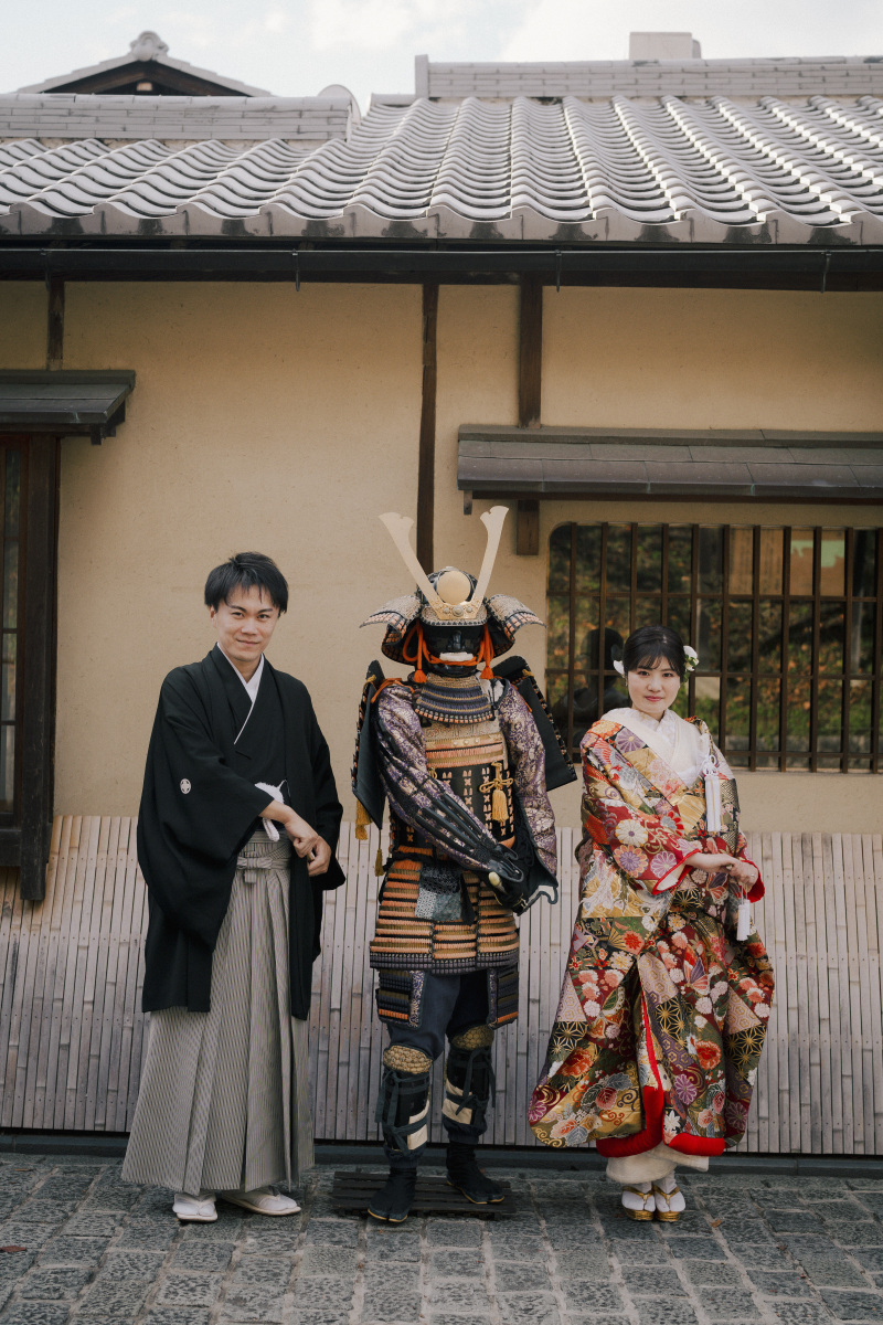 武士ポーズ
