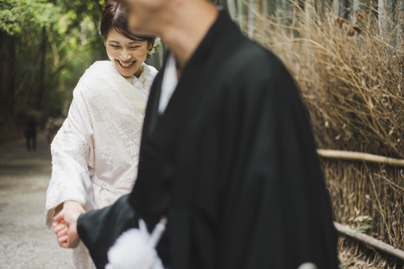 動きの中に