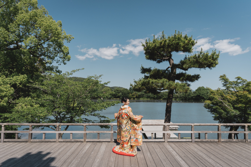 観月台からの眺め