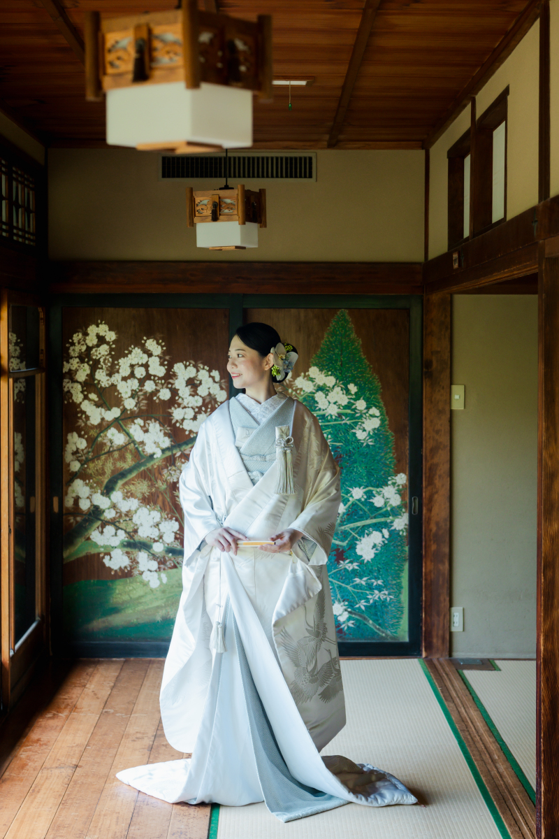 新婦様の白無垢姿