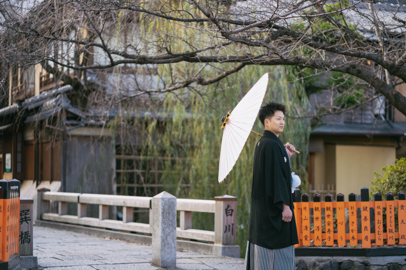 ご新郎様のソロショット