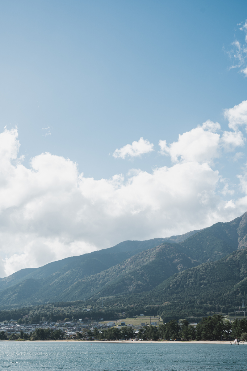 夏ぶりの琵琶湖