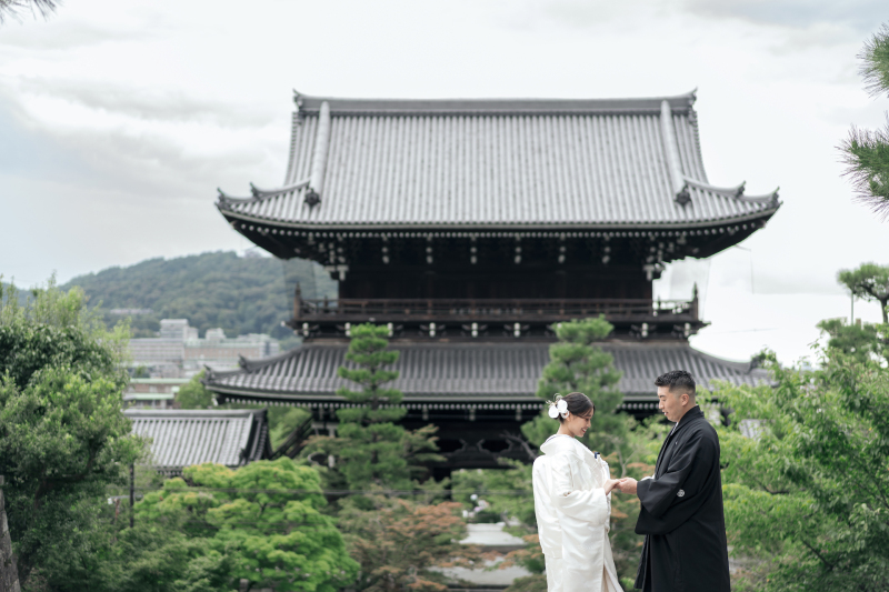 金戒光明寺到着〜御影堂前撮影から