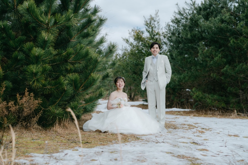 温かなお二人のスマイル