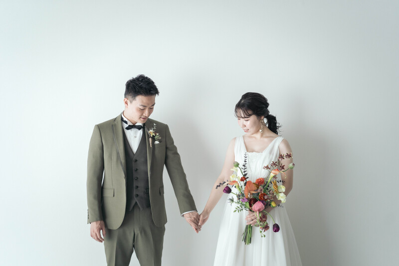 スタジオから撮影開始