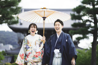 笑顔が素敵なお二人