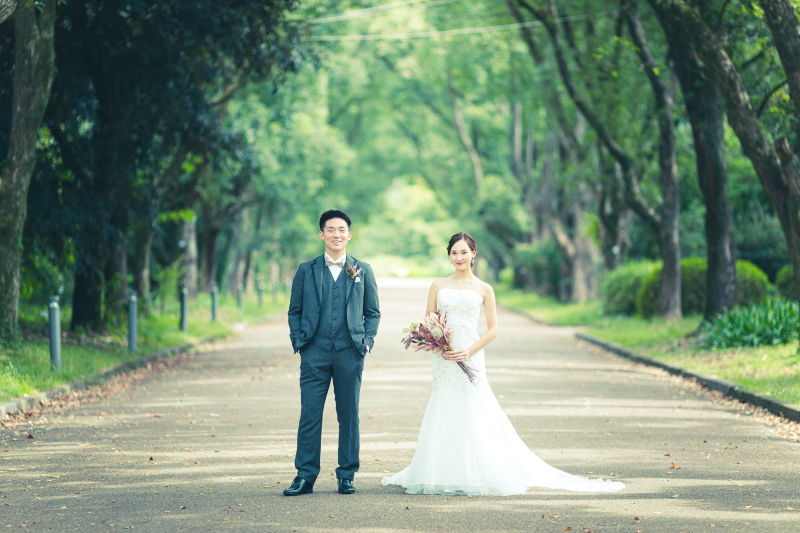 秋手前の植物園
