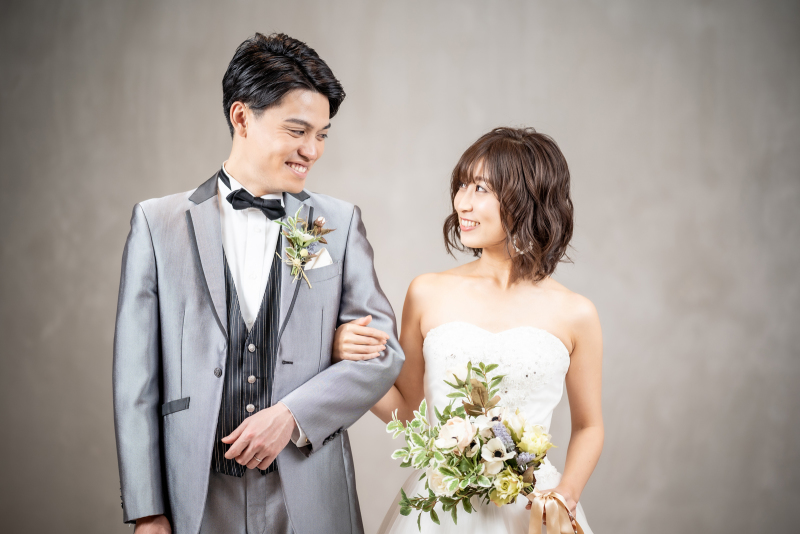 真冬には特にお勧め スタジオ撮影 撮影日 年11月23日 スタジオ Enishi Photo Wedding 京都府でフォトウェディング探すならphotorait