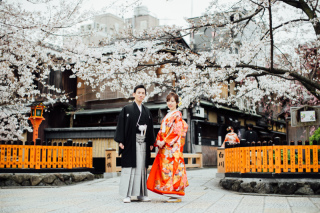 桜の時期＠祇園新橋