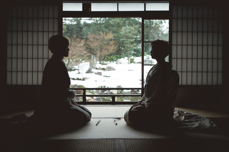 シルエット写真