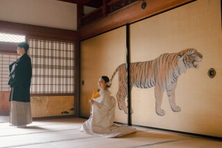 雨の日の金戒光明寺