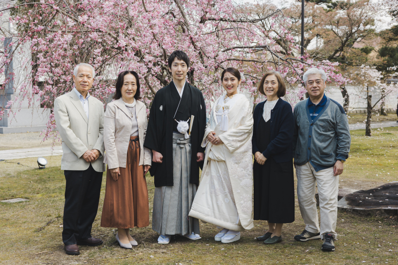 最後はご家族皆様と