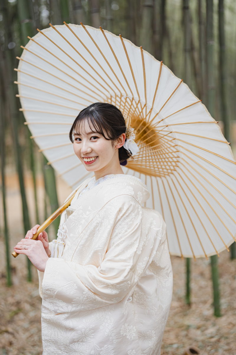 新婦ソロショット