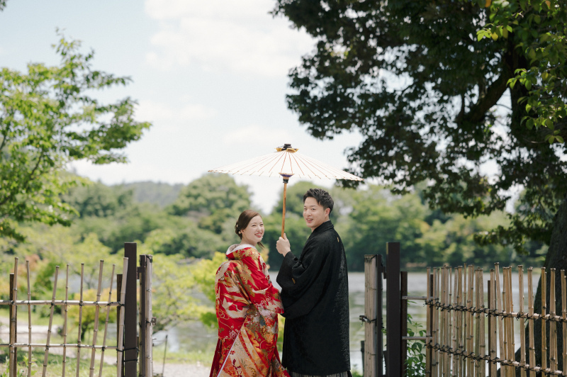 振り返りショット