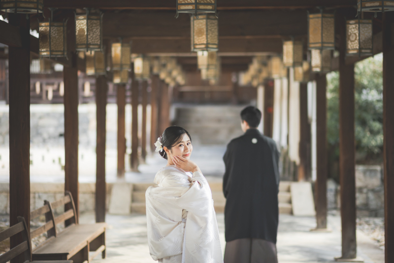 ご新婦様に振り返ってもらって