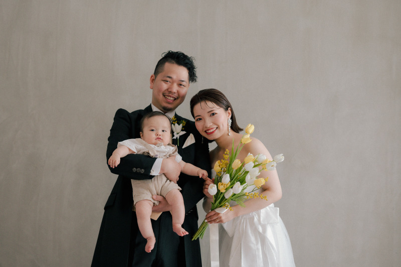 ご家族で和洋装ロケーション撮影