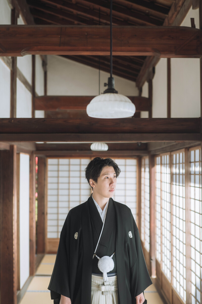 ご新郎様のソロショット