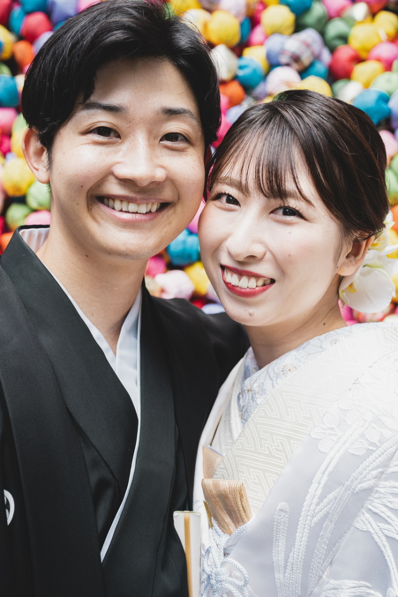 グッと来る笑顔を残します！