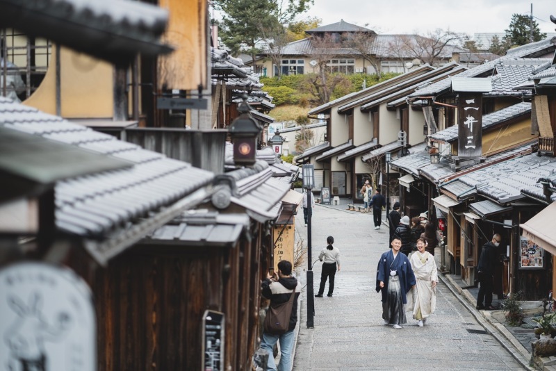 朝イチは人が少なめな東山エリア