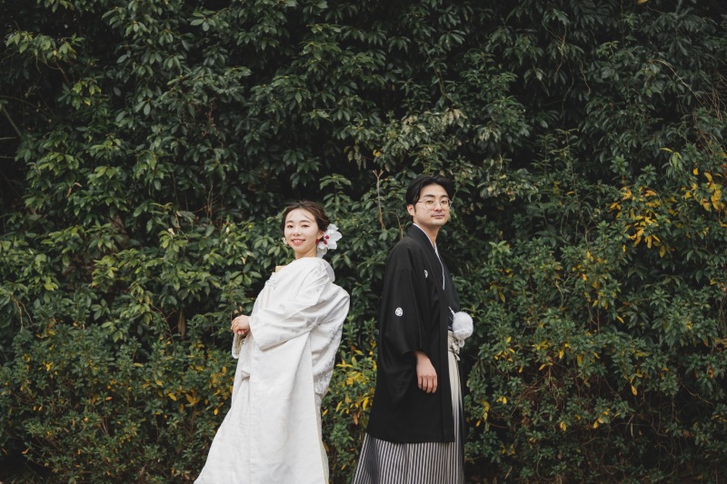 公園では緑を使って