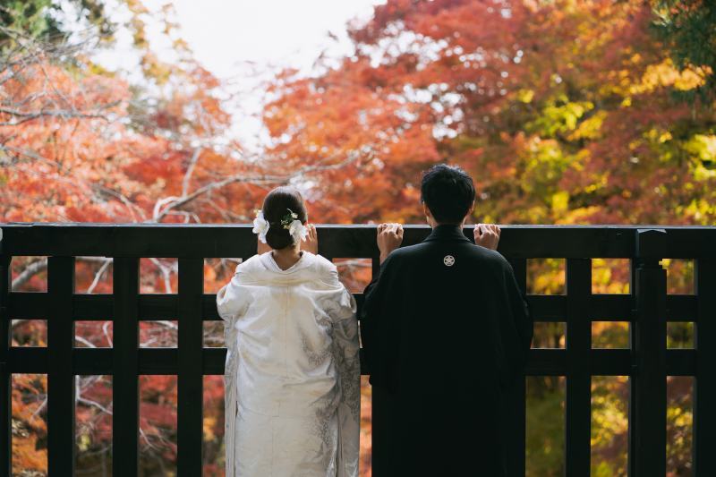 毘沙門堂で2着目を