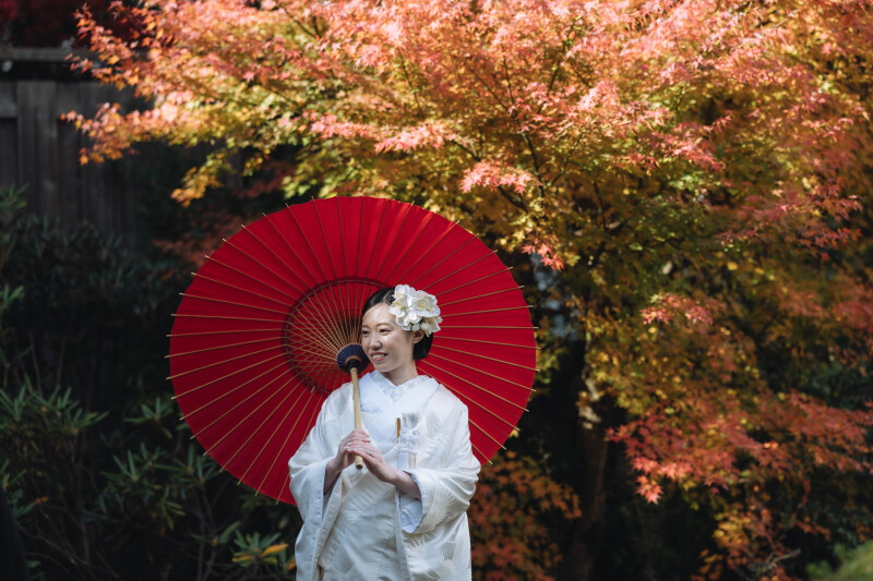 ご新婦様のソロショット