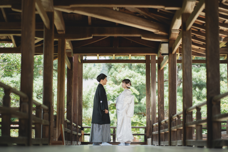 廊下の抜け感を