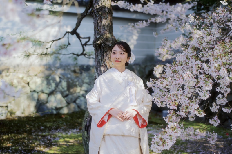 まずは白無垢から