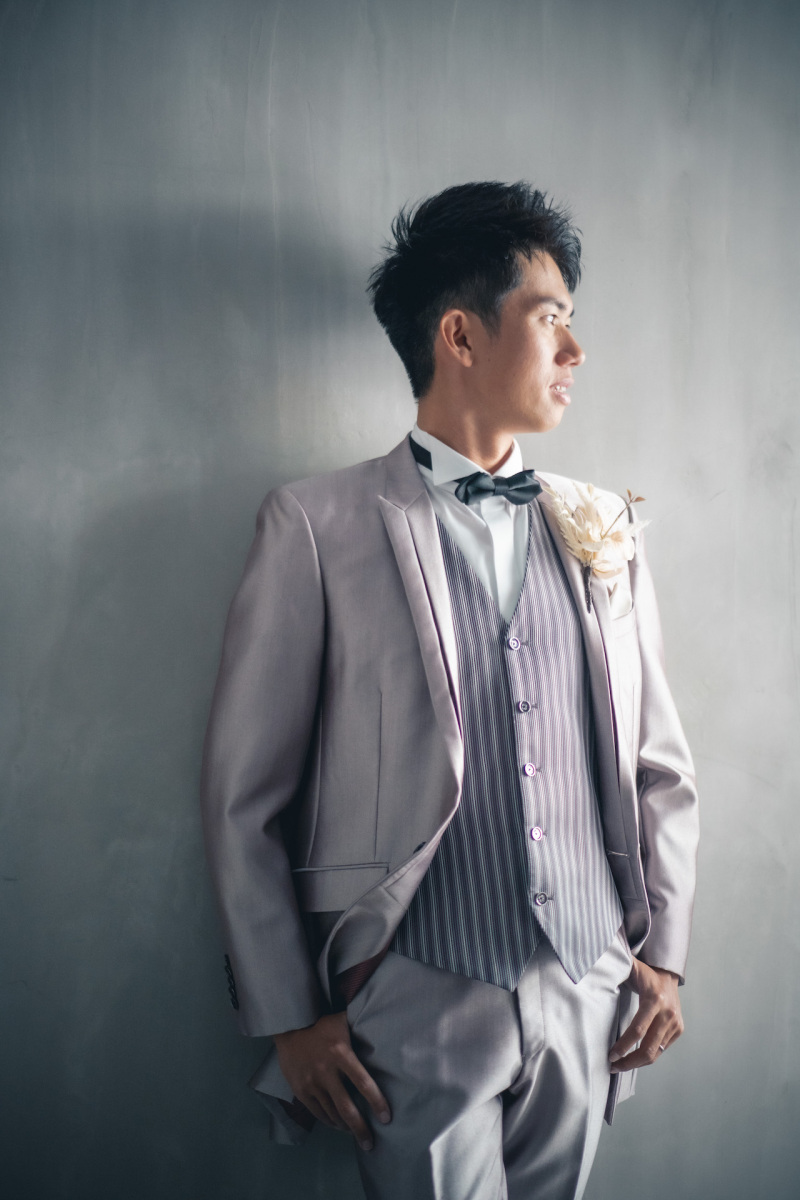 新郎ソロショット