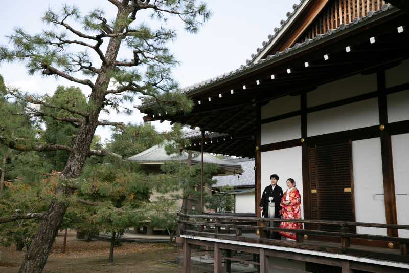 お寺の中に入って