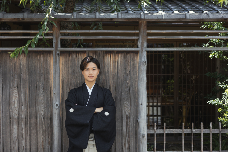 新郎さんソロショット