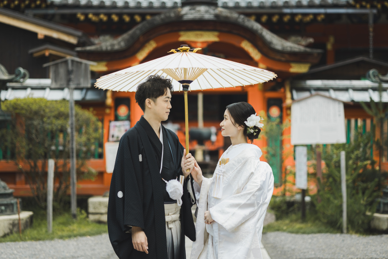 和装と寺社仏閣