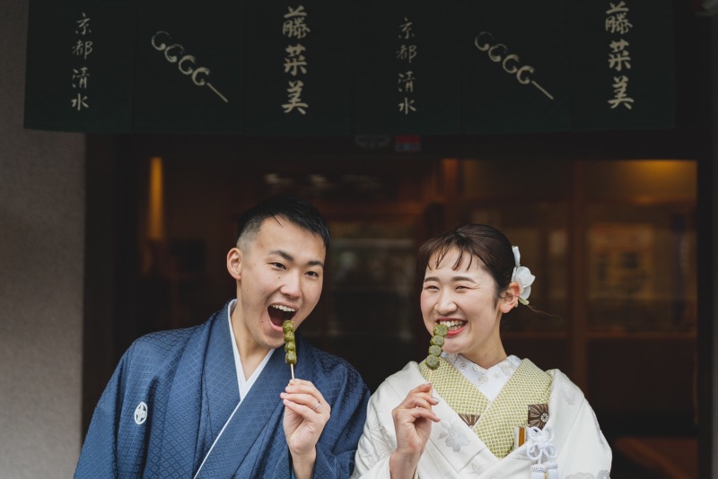 ご希望のお団子ショット